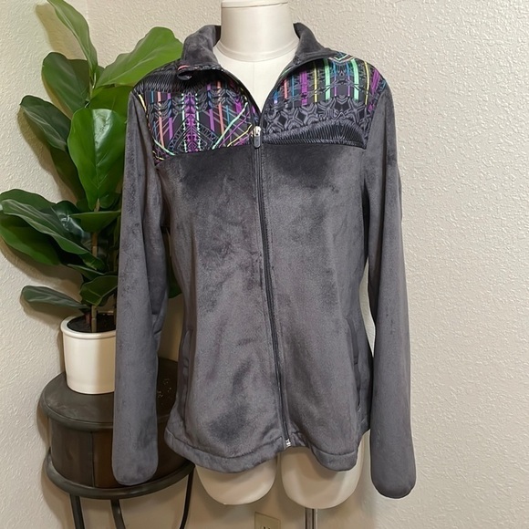 Fila soft fleece retro print jacket - Picture 1 of 15